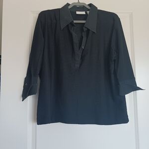 Liz Claiborne Classic Black Blouse